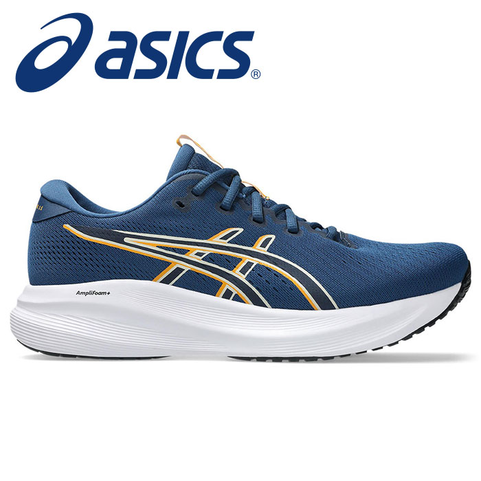 【 2026年 春夏モデル】【 アシックス asics 】【 シューズ 靴 】 ランニングシューズ GEL-EXCITE ゲルエキサイト 11 エクストラワイド メンズ 4E ワイド 幅広 ランニング 1011C079 (403) トワイライトブルー/ライトダスト [260129][amz]