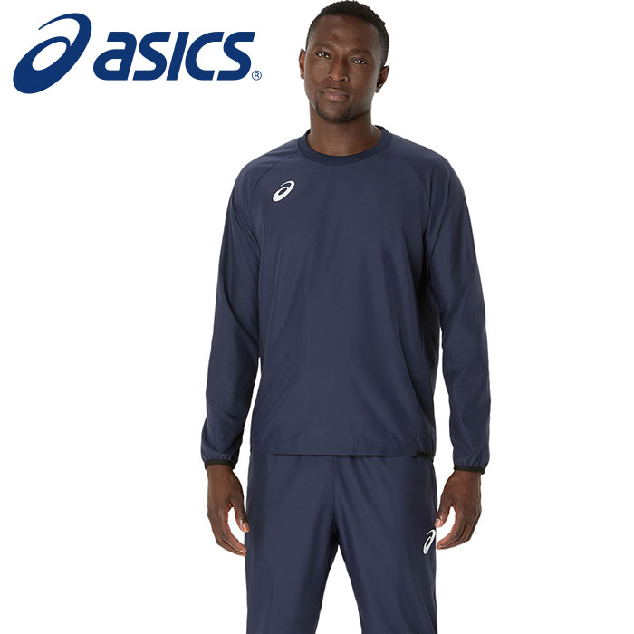 【メール便送料無料(追跡可能)】【 アシックス asics 】【 ウェア 】 サッカー ピステシャツ ピステ 長袖 シャツ メンズ アシックス 2101A319 (405) ミッドナイト [250320][amz]