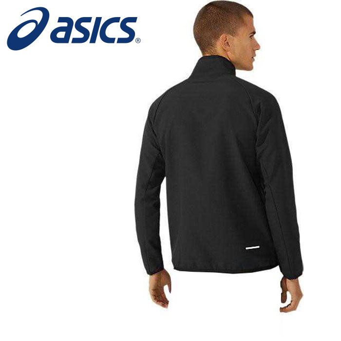 【 アシックス  asics 】【 御召しもの 】  2031E052 形づくる御召しもの(メンズ) ヘックス 素っ気ない 差し交わす上衣 P黒いこと 001 [230319][amz]
