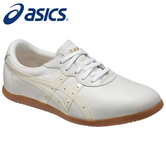 【 アシックス  asics 】 太極拳 シューズ ウーシュー WU 靴 白 メンズ レディース 男女兼用 TOW013 (0100) ホワイトxパールホワイト [250730][amz] 父の日