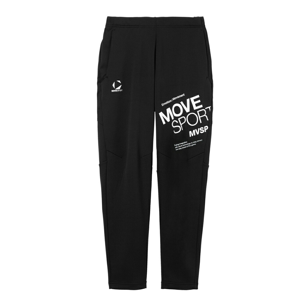 ★石川 祐希選手 着用モデル★【 デサント DESCENTE 】【 ウェア 】 ジャージ パンツ ムーブスポーツ MoveSport メンズ ACTIVE SUITS 鹿の子 ロングパンツ トレーニング スポーツ ST5FPZ10M (BK00) ブラック [251119][amz]