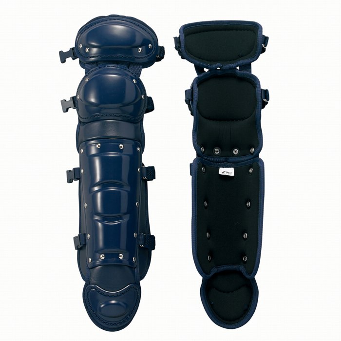 【 SSK エスエスケイ 】【 防具 】 野球 少年硬式用レガーズ(ダブルカップ) CKL5300 (70) ネイビー ジュニア 子供 こども 小学生 [210319]
