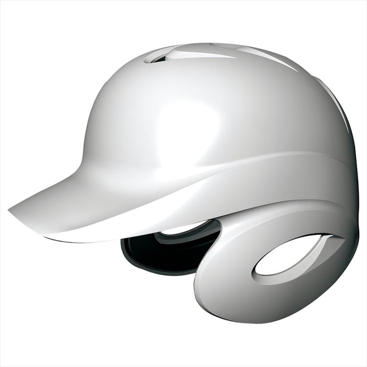 【 SSK エスエスケイ 】 野球 軟式 ヘルメット 打者 両耳付き 両耳 H2500 (10) ホワイト [200120][amz]