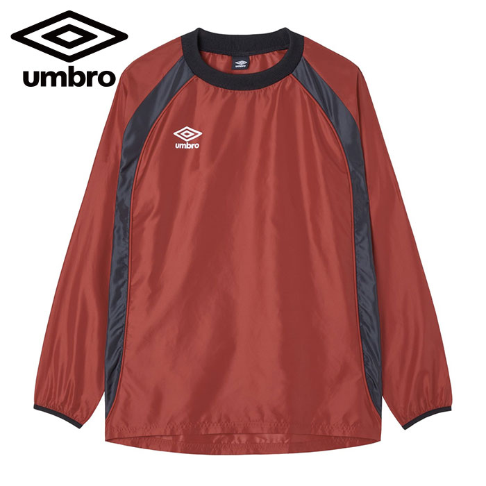 【 アンブロ UMBRO 】【 ウェア 】 サッカー ピステ トップ メンズ UF5FWB01MA (RD00) レッド [250820][amz]