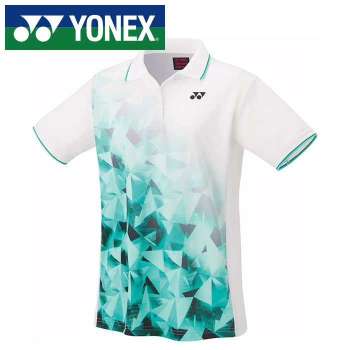 YONEX 半袖バドミントンウェア日本代表モデル レディースLサイズ白 楽天市場】ヨネックス レディース ウィメンズゲームシャツ