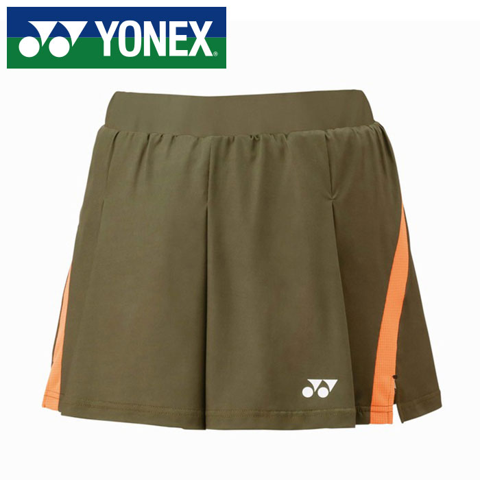 【メール便送料無料(追跡可能)】★日本バドミントン協会審査合格品★【 ヨネックス YONEX 】【 ウェア 】 バドミントン レディース ショートパンツ ポケットなし 25097 (679) オイルブラウン [251211][amz]