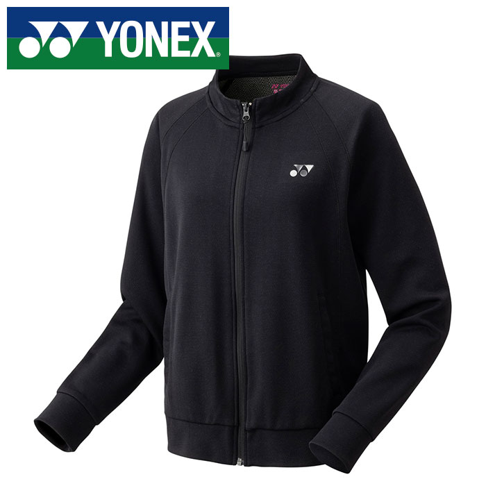 ★ヒートカプセル機能採用で暖かい★【 ヨネックス YONEX 】【 ウェア 】 レディース ニット ウォームアップシャツ 女性 防寒 保温 テニス バドミントン 58110 (007) ブラック [241209][amz]