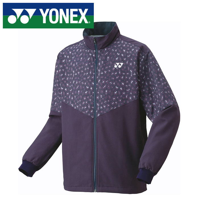 ★ヒートカプセル機能採用で暖かい★【 ヨネックス YONEX 】【 ウェア 】 裏地付 ウィンド ウォーマーシャツ メンズ レディース 男女兼用 防寒 保温 テニス バドミントン 70099 (751) ディープパープル [241209][amz]