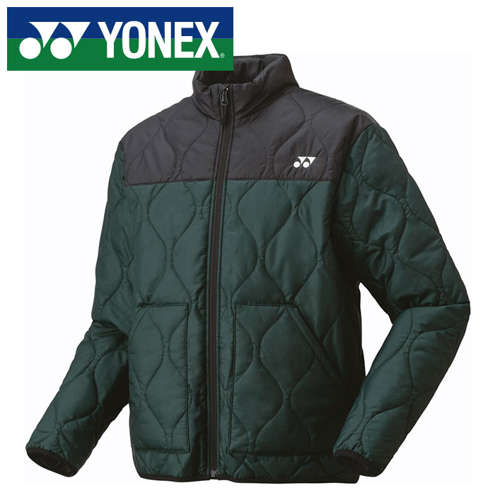 美品 ヨネックス YONEX 秋冬 ヒートカプセル中綿ジャケット Lサイズ 黒 YONEX 【限定】ヨネックス ヒートカプセル 中綿入りV首 ウィンド