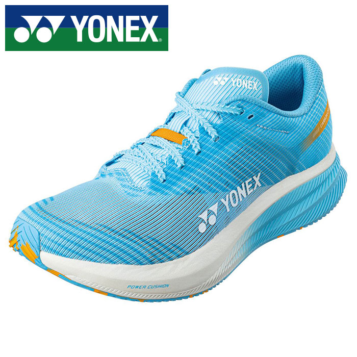 ★羽のような軽さ＆飛ぶようなスピード★【 ヨネックス YONEX 】【 シューズ 靴 】 レディース ランニングシューズ カーボンクルーズエアラスウィメン 女性 ランニング シューズ マラソン SHRA2L (449) セルリアンブルー [241209][amz]
