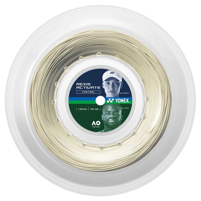 【 ヨネックス YONEX 】 硬式テニス ストリング ガット レクシスアクティベート125(200m) TRA125R2 (011) ホワイト [240523][amz]｜Awa-spo 店