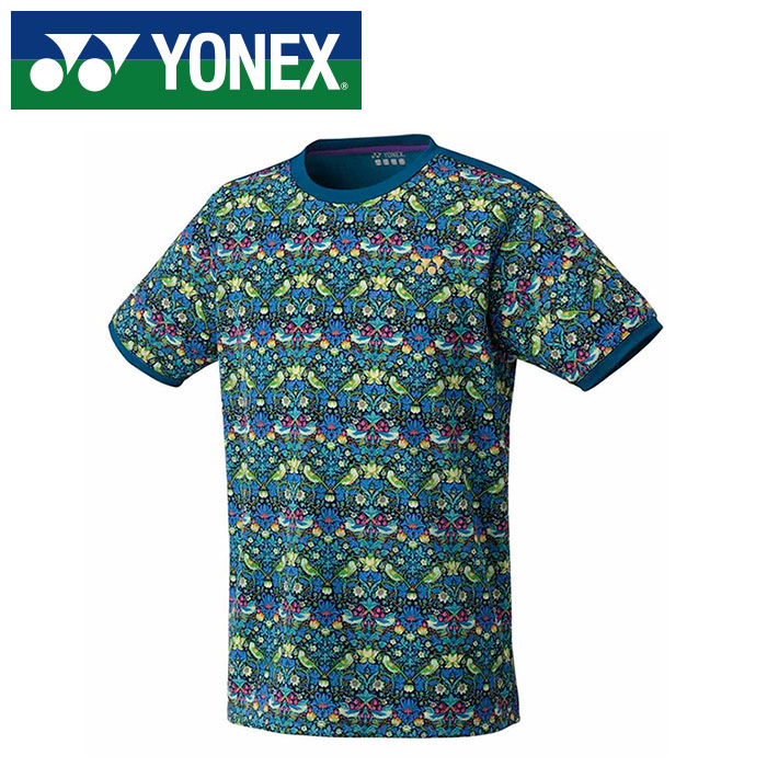 【メール便送料無料(追跡可能)】【 ヨネックス YONEX 】【 ウェア 】 テニス ゲームシャツ フィットスタイル メンズ レディース 男女兼用 ヨネックス YONEX 10682 (609) ナイトスカイ [250609][amz]