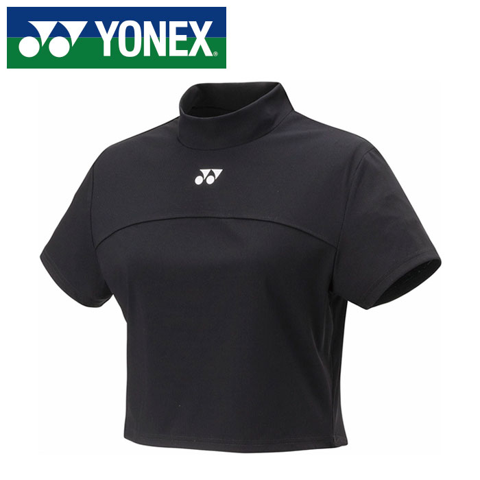 【メール便送料無料(追跡可能)】【 ヨネックス YONEX 】【 ウェア 】 テニス バドミントン レディース Tシャツ ヨネックス YONEX 練習着 16767Y (007) ブラック [250609][amz]