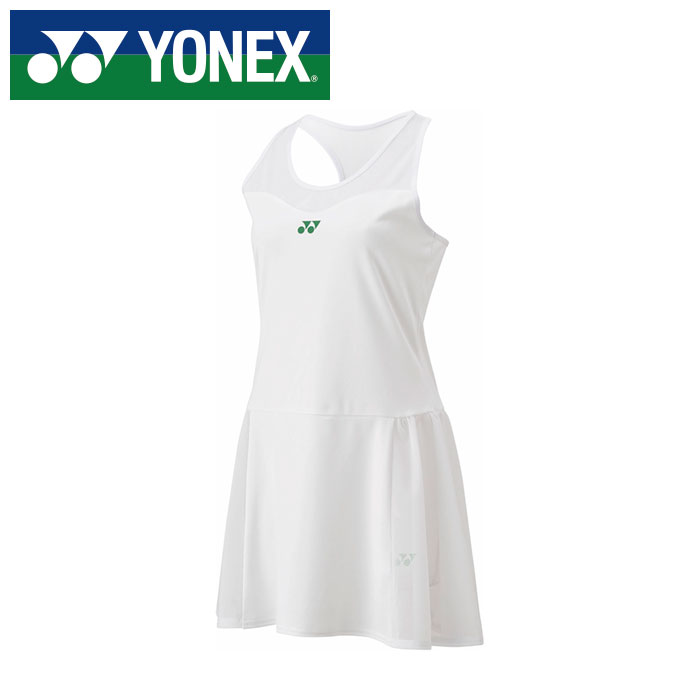 【 ヨネックス  YONEX 】【 お召しもの 】 庭球 レディース 衣装 ヨネックス YONEX 20832Y (011) 白いこと [250609][amz] その他-テニス