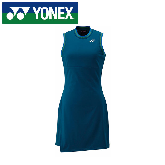 ★日本バドミントン協会審査合格品★【 ヨネックス YONEX 】【 ウェア 】 テニス バドミントン レディース ワンピース ヨネックス YONEX 20864Y (113) インクブルー [250609][amz]