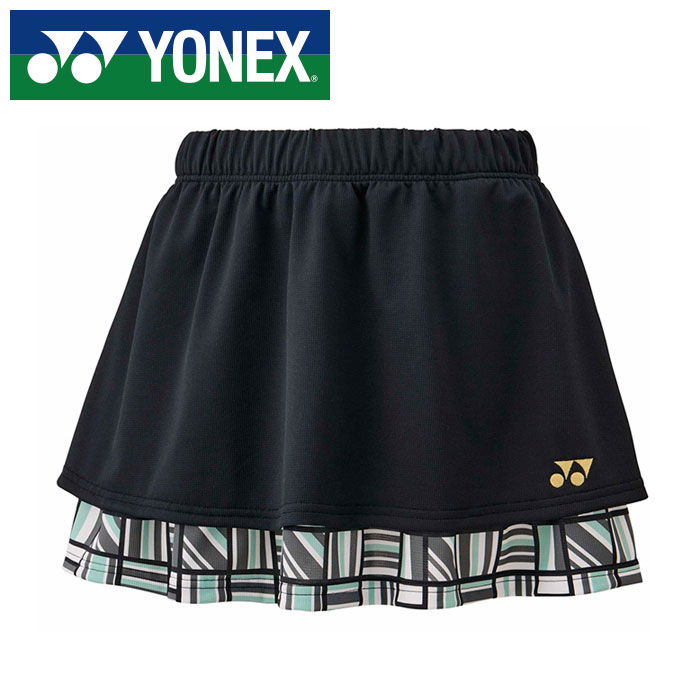【電子メール便貨物輸送無料(追い掛ける能力のある)】【 ヨネックス  YONEX 】【 御召しもの 】 庭球 バドミントン レディース スコート スカート ヨネックス YONEX 26173 (647) スモークミント [250609][amz]