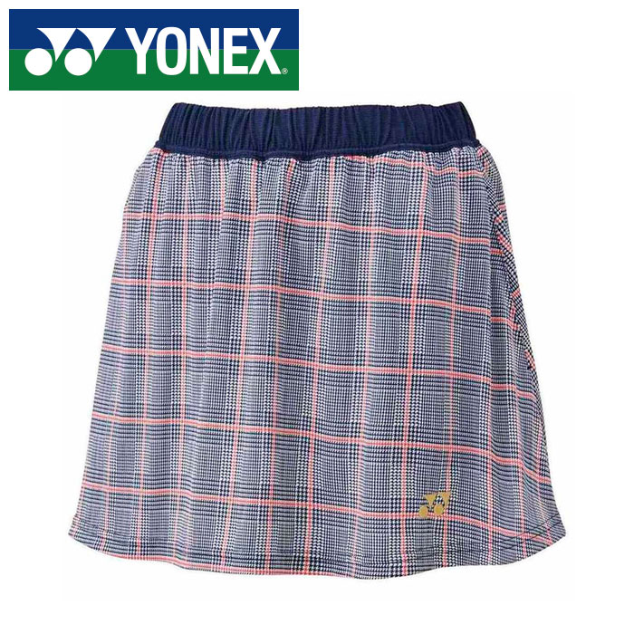 【電子メール便貨物輸送無料(追い掛ける能力のある)】【 ヨネックス  YONEX 】【 御召しもの 】 庭球 バドミントン レディース スコート スカート ヨネックス YONEX 26175 (554) ダークネイビー [250609][amz]