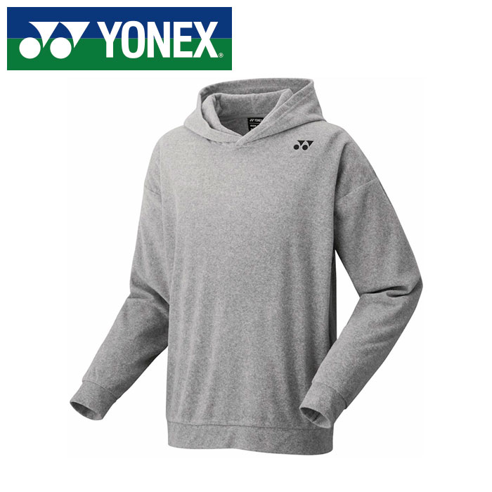 【 ヨネックス YONEX 】【 ウェア 】 テニス バドミントン パーカー メンズ レディース 男女兼用 ヨネックス YONEX 練習着 30092 (275) グレーモク [250609][amz]