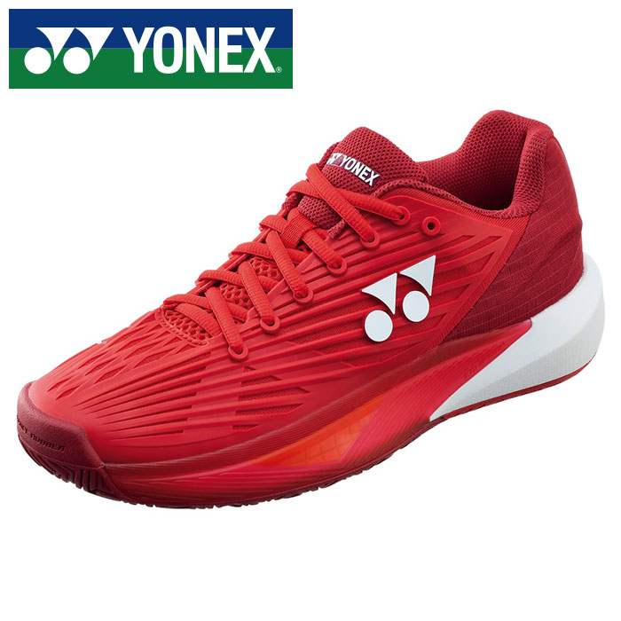 【 ヨネックス YONEX 】【 シューズ 靴 】 レディース テニスシューズ パワークッション エクリプション 5LAC オールコート テニス シューズ ヨネックス YONEX SHTE5LAC (587) タンゴレッド [250609][amz]