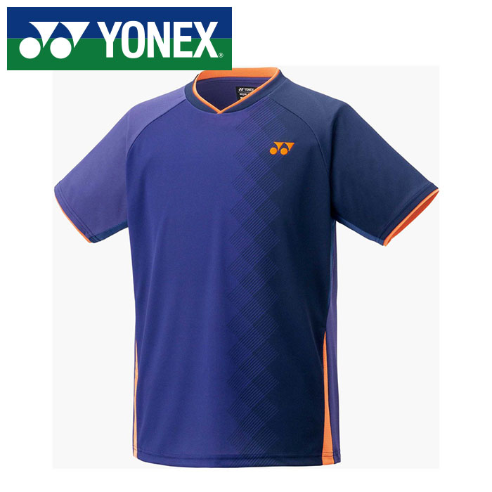 【電子メイル便貨物輸送無料(突き止める能力のある)】【 ヨネックス  YONEX 】【 お召しもの 】 庭球 バドミントン 力くらべティーシャツ (嵌まる表現スタイル) メンズ 10738 (118) ブルーベリー [251015][amz] 父の日 メンズウェア-Tシャツ