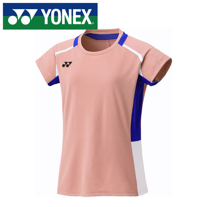 【メール便送料無料(追跡可能)】★日本バドミントン協会審査合格品★【 ヨネックス YONEX 】【 ウェア 】 テニス バドミントン レディース ゲームシャツ 20851 (578) ミストブラウン [251015][amz]