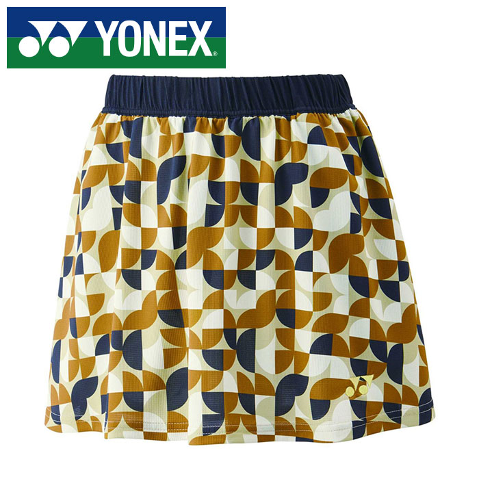 【 ヨネックス  YONEX 】【 御召しもの 】 庭球 バドミントン レディース スコート 26177 (183) 駱駝 [251015][amz]