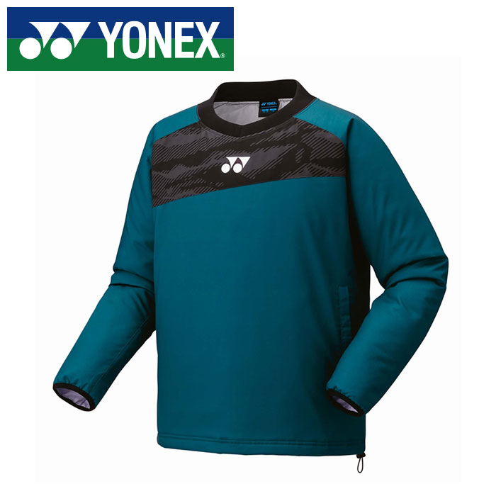 【 ヨネックス  YONEX 】【 御召しもの 】 庭球 バドミントン お坊っちゃん 中わた Vブレーカー ちびっ子 小学生 中綿 ティーシャツ アウター ヒートカプセル 防寒 保温 90095J (269) ディープグリーン [251015][amz]