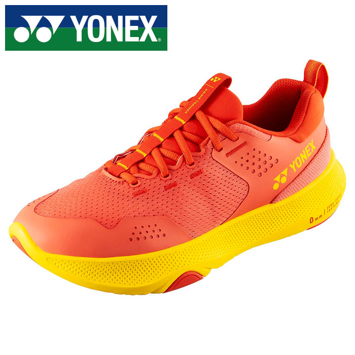 【 ヨネックス YONEX 】【 シューズ 靴 】 ランニングシューズ プライムトレーナーメン メンズ 厚底 ランニング シューズ SHRPT1M (496) サンセットレッド [251015][amz]