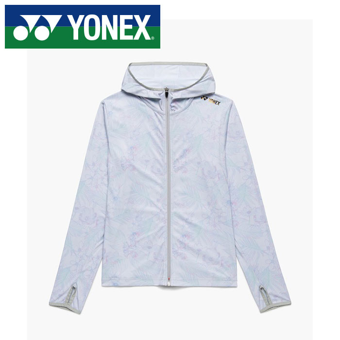 【 2026年 春夏ひな形】【 ヨネックス  YONEX 】【 御召しもの 】 庭球 バドミントン レディース 編み物 フルジップ パーカー 訓練を受ける着 形づくる御召しもの 民族大移動着 フーディー 今めかしい 愛くるしい 57093 (326) 内燃機関薄墨色 [260517][amz]