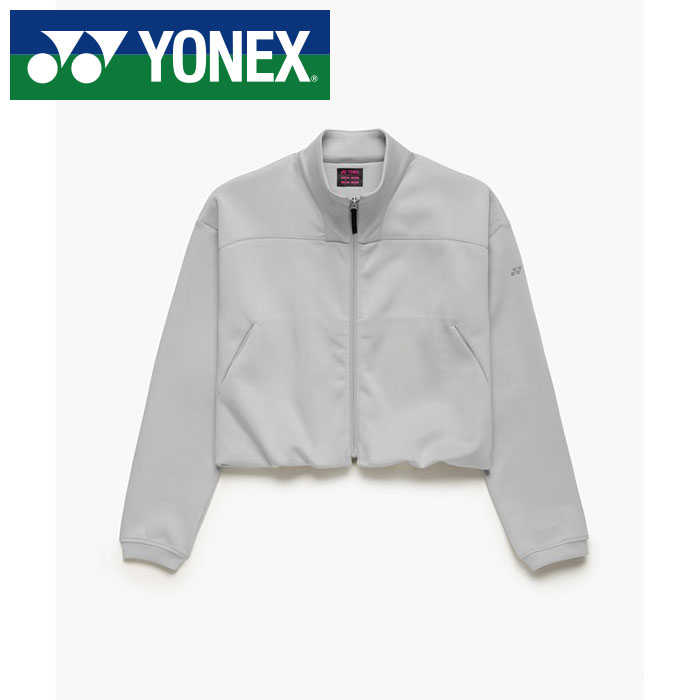 【 2026年 春夏ひな形】【 ヨネックス  YONEX 】【 御召しもの 】 庭球 バドミントン レディース 編み物 フルジップ 上衣 訓練を受ける着 形づくる御召しもの 民族大移動着 今めかしい 愛くるしい 57116 (024) しろがね色薄墨色 [260517][amz]