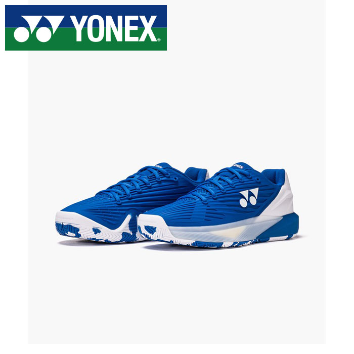 【 2026年 春夏模範例】【 ヨネックス  YONEX 】【 シューズ 靴 】 庭球シューズ 力強さ座布団 エクリプション 5MAC メンズ 3E オール厚地の外套 庭球 SHTE5MAC (778) 青み/白いこと [260517][amz]