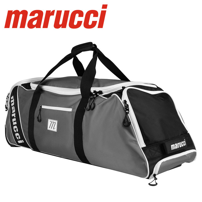【 marucci  マルーチ  マルッチ 】【 運動競技御徒面子 】 ベイスボール キャスター付き添い人 御徒面子 STOCKADE V2 WHEELED BAG キャリーバッグ コロコロ 野球バット入れもの マルチ MB2STCKWB (GY) 薄墨色 [ten][260416][大型宅配便] 父の日