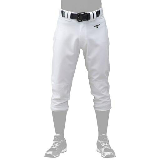 【送料無料】【 ミズノ MIZUNO 】【 ウェア 】野球　GACHIユニフォームパンツ　レギュラータイプ　ヒザ2重キルト　ユニセックス　12JD9F6101　ホワイト　[ten][200228][amz]
