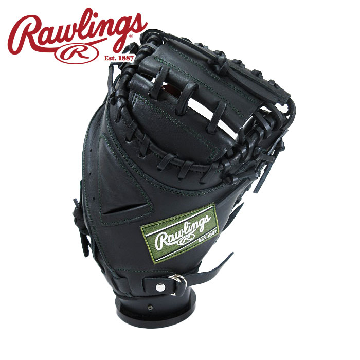 [型付け1円(オプション含む)]★即使用が可能★【 ローリングス Rawlings 】【 グラブ グローブ 】 野球 一般 軟式 キャッチャーミット ハイパーテック R2G 右投げ キャッチャー ミット GR5FHT2AF (B) ブラック [ten][251023][amz]｜Awa-spo 店