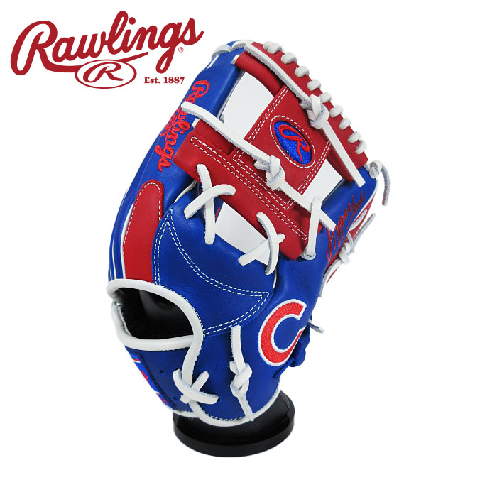 [型付け1円(オプション含む)]【 ローリングス Rawlings 】【 グラブ グローブ 】 野球 一般 軟式 グローブ 内野手 ハイパーテック MLB チーム 右投げ ローリングス 内野 GR5HTMN52MG (CHC) カブス [ten][250228][刺繍可][amz]