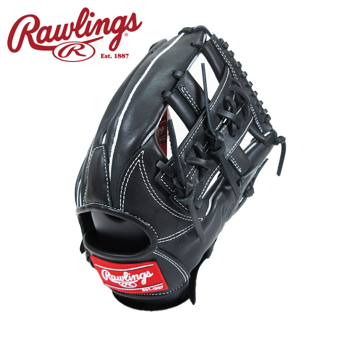 [お買い物マラソン終了まで刺繍無料]★即使用可★【 ローリングス Rawlings 】【 グラブ グローブ 】 野球 一般 軟式 グローブ 内野手 ハイパーテック R2G 右投げ ローリングス GR5HTN54FS (B) ブラック [ten][250418][刺繍可][amz]｜Awa-spo 店