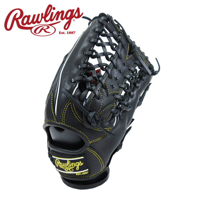 [お買い物マラソン終了まで刺繍無料]★即使用可能★【 2026年 春夏モデル】【 ローリングス Rawlings 】【 グラブ グローブ 】 野球 一般 軟式 グローブ 外野手 HYPER TECH R2G 右投げ ハイパーテック 外野 GR6HTB88FS (B) ブラック [ten][260405][刺繍可][amz]｜Awa-spo 店