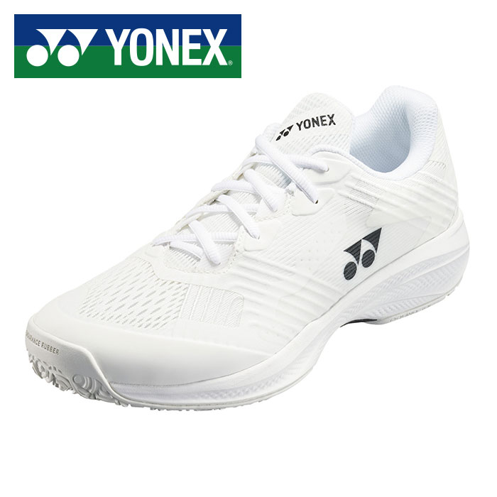 ★靴幅広々とした！オムニ・クレーコート用★【 ヨネックス  YONEX 】【 シューズ 靴 】 庭球シューズ 力強さ座布団 ソニケージ 広々とした GC メンズ レディース 男女兼用 4E オムニクレー オムニ 粘土 SHTSCWG (011) 白いこと [ten][250207][amz] 父の日