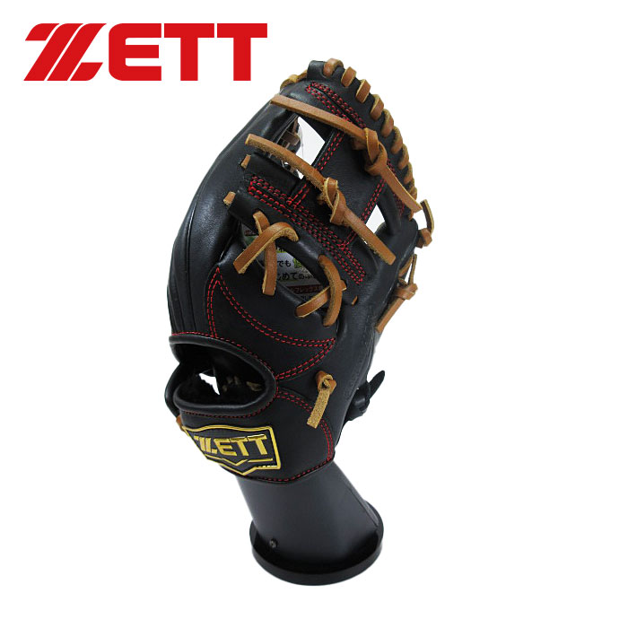 [型付け1円(オプション含む)]【 2026年 春夏モデル】【 ゼット ZETT 】【 グラブ グローブ 】 野球 ジュニア 軟式 グローブ オールラウンド グランドヒーロー 右投げ 子供 少年野球 小学生 BJG762610 (1936) ブラック/オークB [ten][251225][刺繍可][amz]