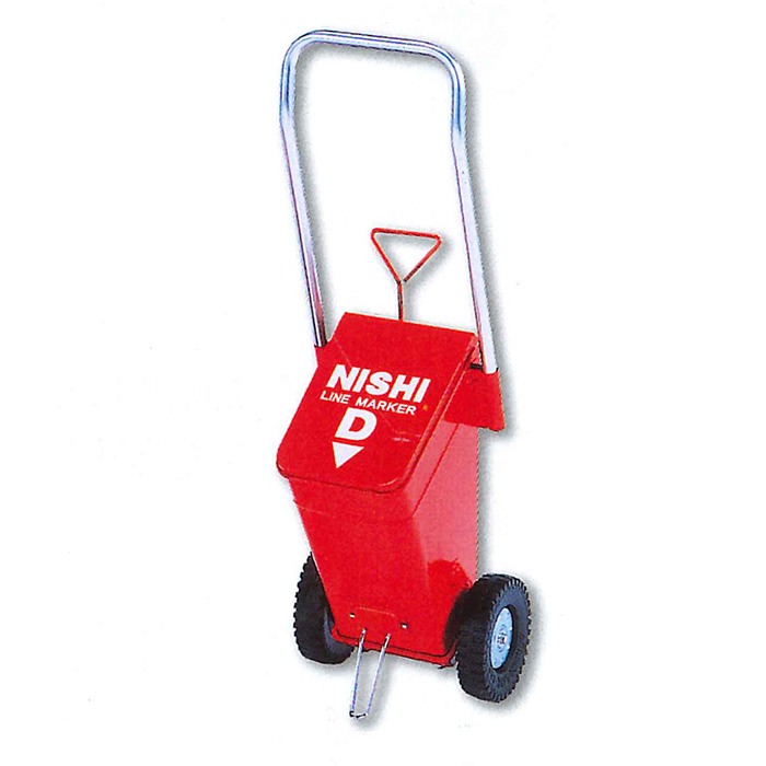 ラインカー タイプD (ライン幅50・76mm切替え式) F 960 G1205 ニシスポーツ 楽天市場】ニシスポーツ NISHI ラインカー タイプD ライン幅50・76mm