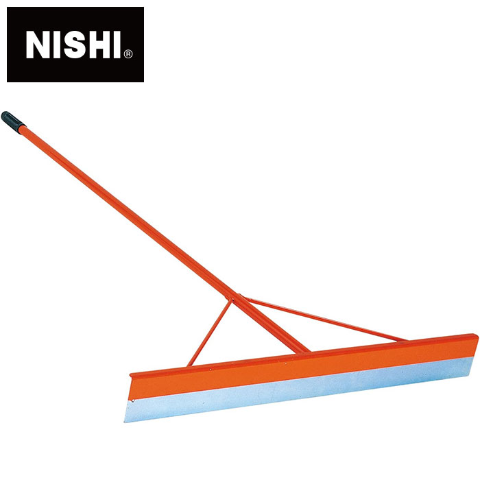 【 ニシ運動競技  NISHI 】【 備え付ける 物の具 】 競技場レーキ 平型 土質競技場 砲丸投げ窪溜まり 確保 G1222  [230415][大型宅配便] 父の日