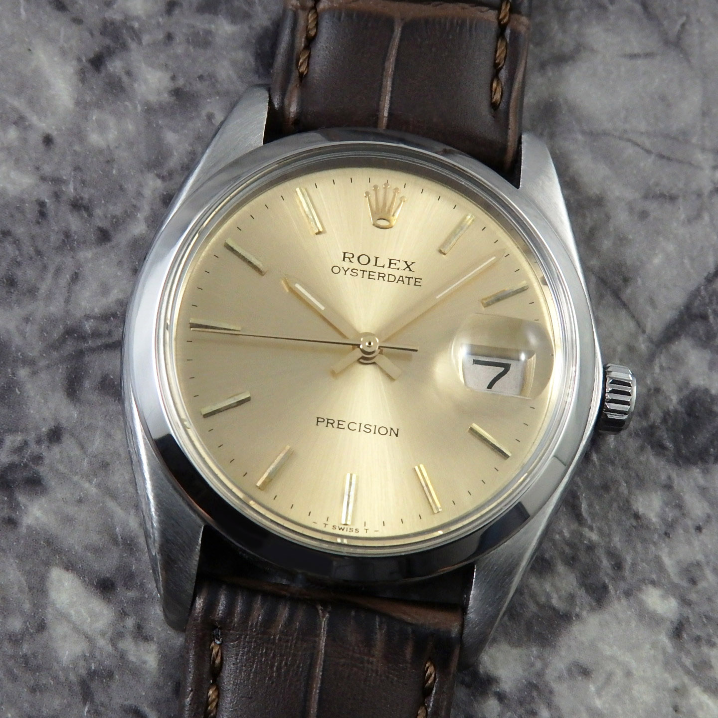 楽天市場】ロレックス オイスターデイト Ref.6466 希少 赤黒