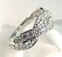 【楽天市場】pt900 輝く1.0ct ダイヤモンド リング：jewelry shop BeJ