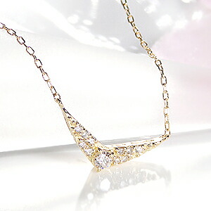 Vir Jewels， ネックレス ペンダント レディース ホワイトゴールド K14