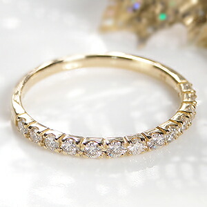 楽天市場】K18YG/WG/PG 0.8ct ダイヤモンド リング指輪 ファッション ...