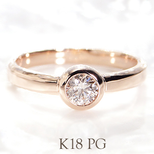 楽天市場】K18YG/WG/PG 0.8ct ダイヤモンド リング指輪 ファッション ...