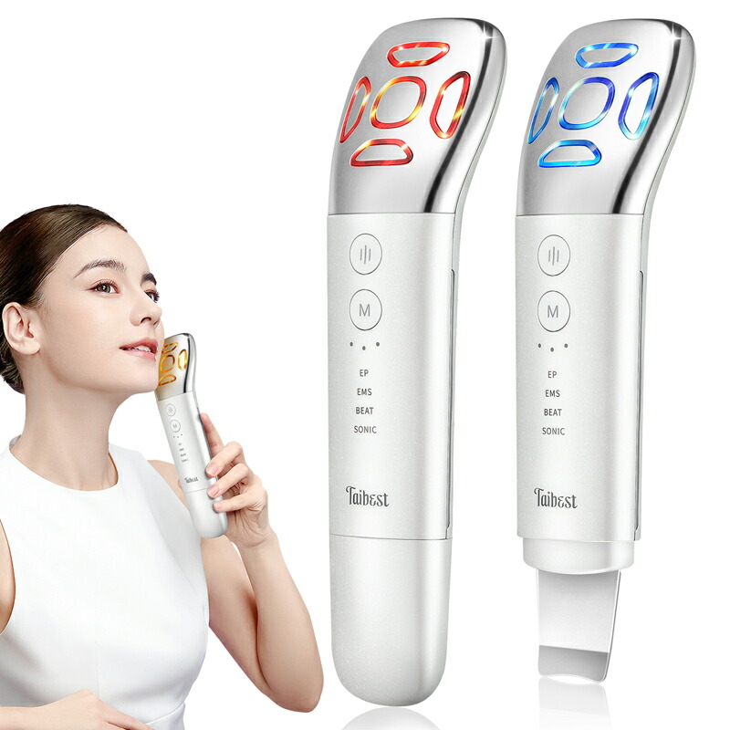 楽天市場】【店長おすすめ】美顔器 ems 6モード 4段階レベル 光 毛穴 v