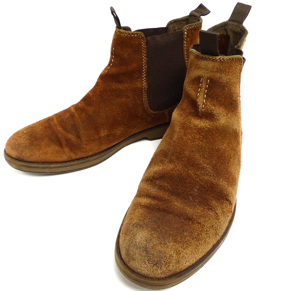 楽天市場】//クラークス Clarks レザーサイドゴアブーツ 37.5