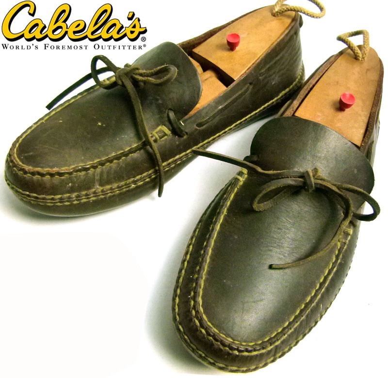 カベラス / Cabelas レザーモカシンシューズ 書きあらわす皆無(28糎好いかげんに)【中古】
