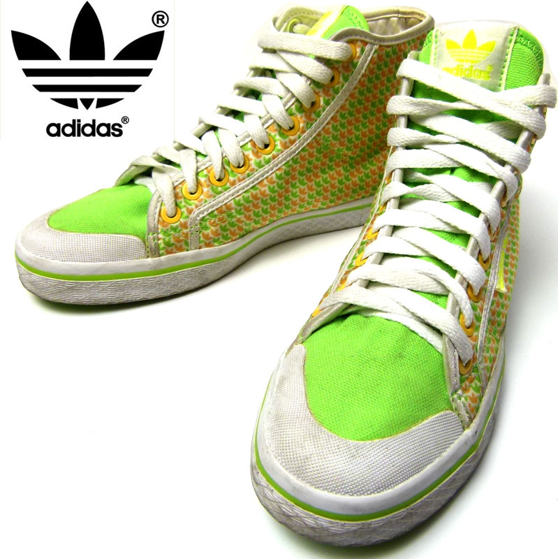 adidas - アディダス・カモフラージュ・ハイカットシューズ24、5センチ adidas - アディダス・カモフラージュ・ハイカットシューズ24、5